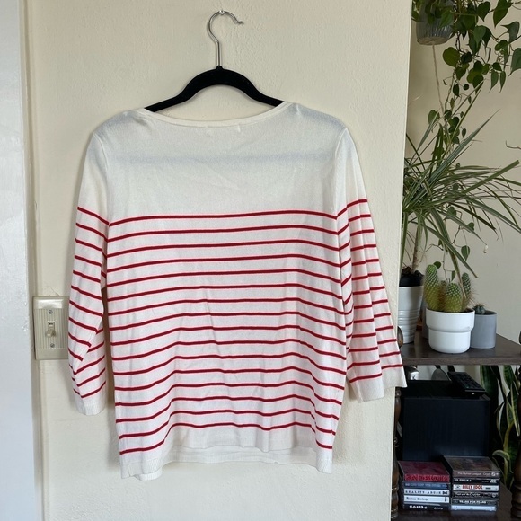 NWOT H&M Red and White Shirt - Picture 2 of 2